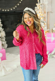 Classic button up Sequence Top