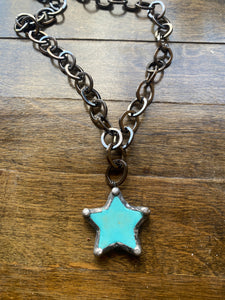 Star Bangle Necklace