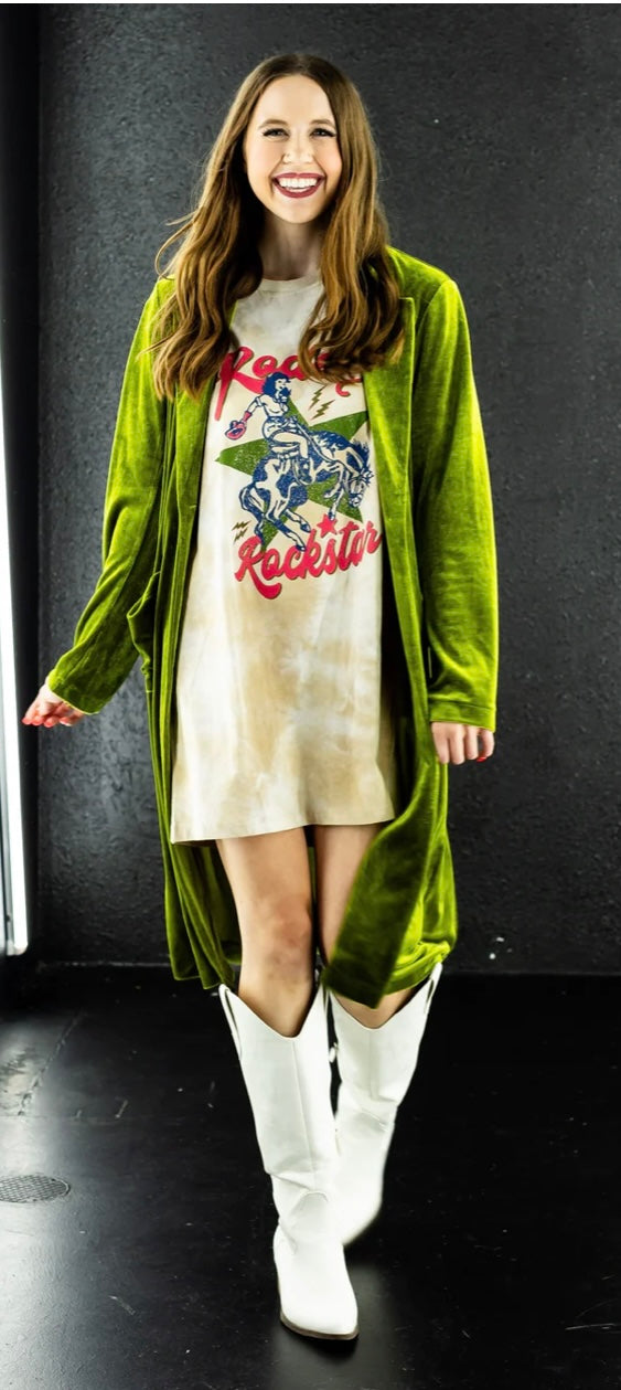 rockstar t shirt dress Rodeo Rockstar T-shirt Dress