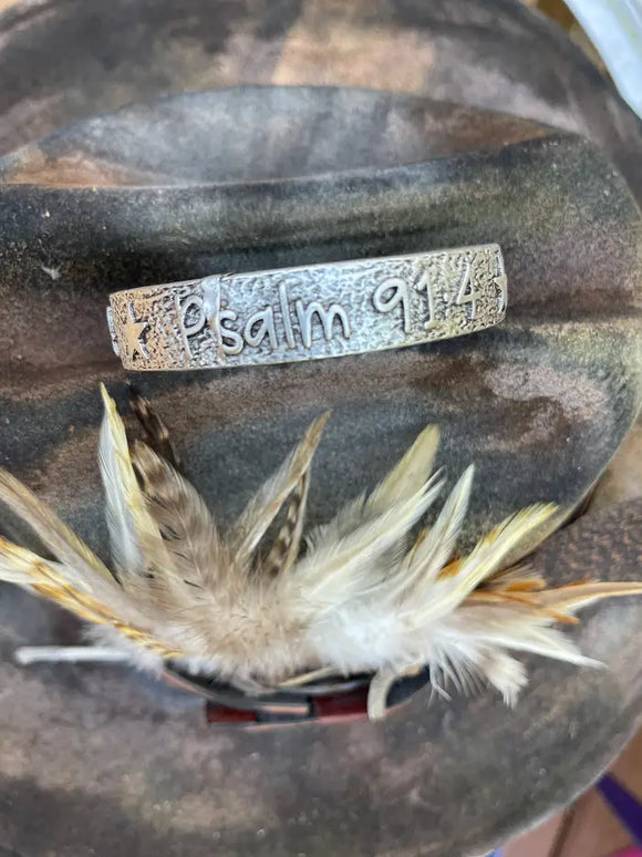 Psalm 91.4 Bangle