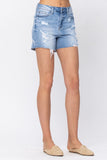 Judy Blue High Waist Destroyed Denim Shorts