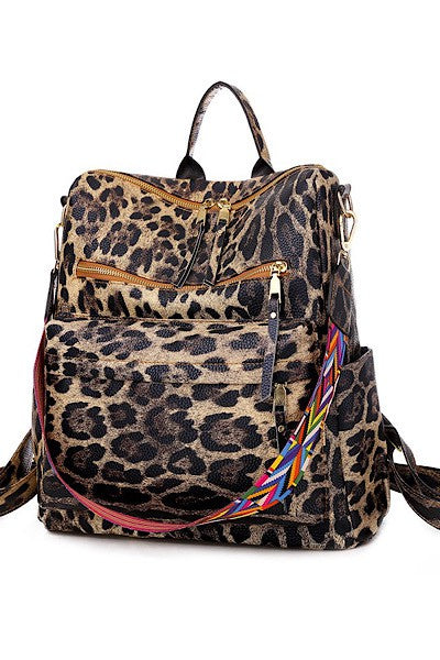 Leopard Backpack