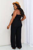 Halter Neck Wide Leg Jumpsuit