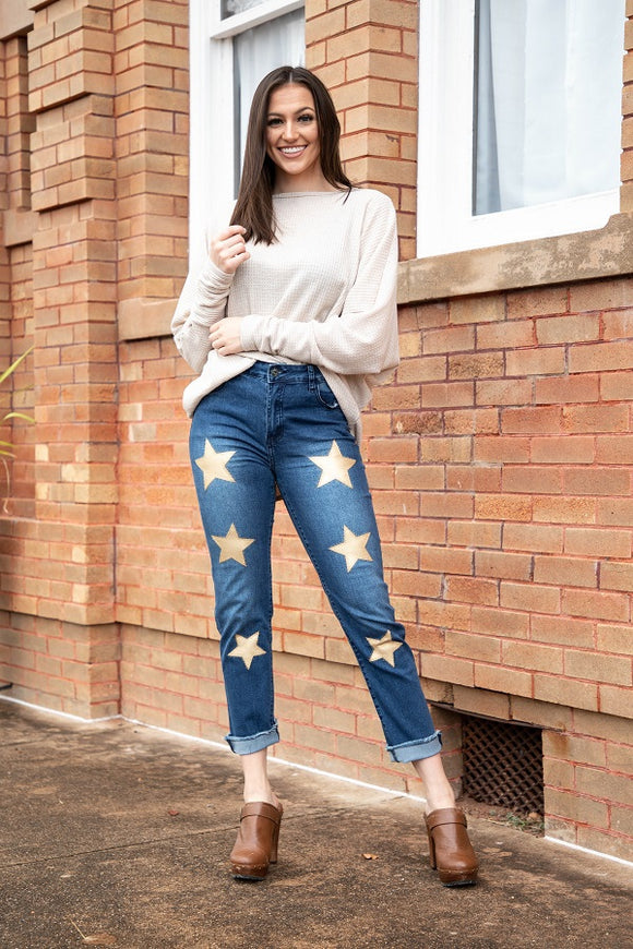 Star Straight Leg Jeans