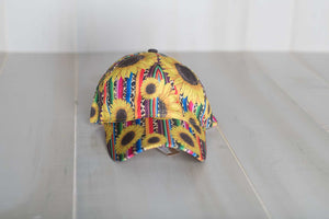 Baseball Cap Sunflower/Serape