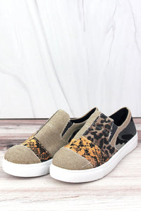 Exotic Patchwork Fashion Sneakers