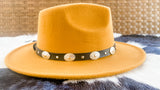 Felt Western Hat with Concho Band