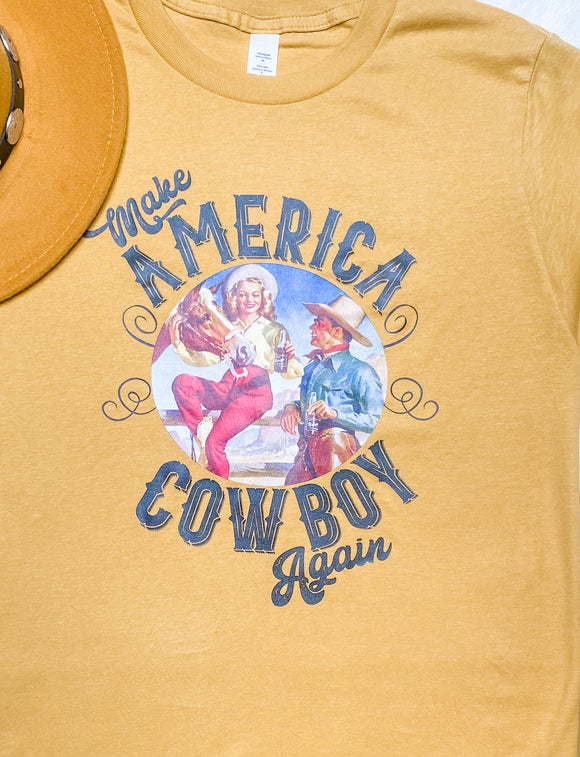 Make America Cowboy Again T-shirt
