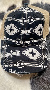 AZTEC CC PONYTAIL  BALL CAP