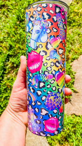 Retro Lisa Frank 20 oz