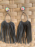 Bling loop Tassel Earrings