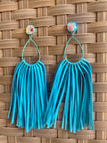 Bling loop Tassel Earrings