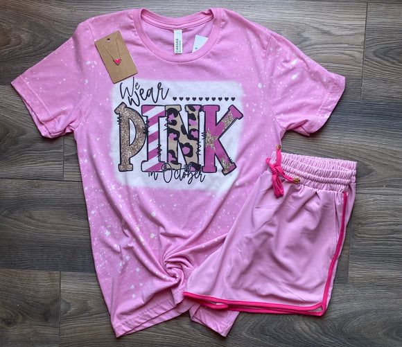 We Wear Pink Graphic T-Shirt