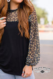 CRAZY TRAIN LANCASTER LEOPARD TOP