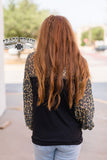 CRAZY TRAIN LANCASTER LEOPARD TOP