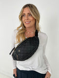 Pattern Crossbody Waist Bag 3 Colors