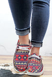 Red Canyon Aztec Canvas Sneakers