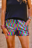 Confetti Sequin Shorts