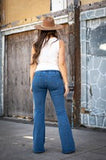 Flare Jeans With Star Detail