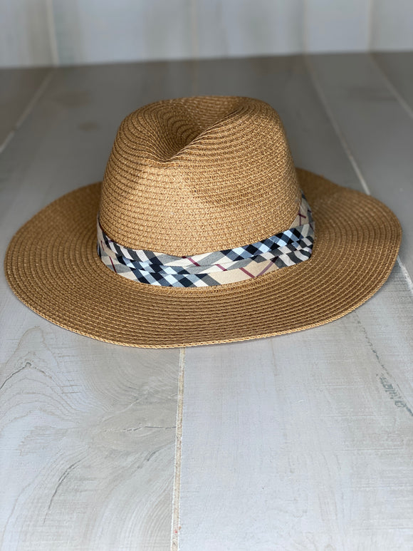 Straw Hat with Band