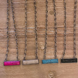 Navaho Bar Necklace