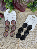 Concho Dangle Earrings