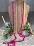 Fashion Long Strand Beaded Necklaces