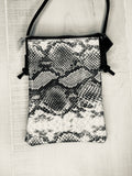 Crossbody Faux Leather Snake Skin