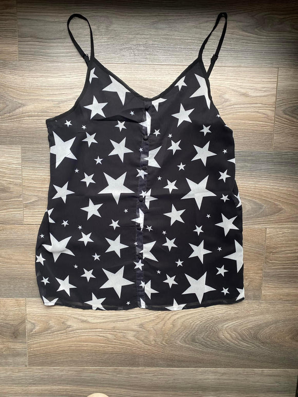 Star Chiffon Tank