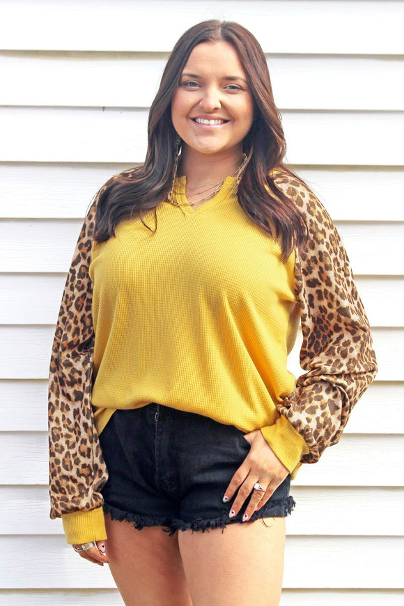 Yellowstone Flowy V-Neck Top