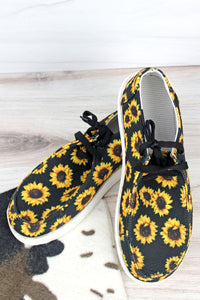 Walking on Sunshine Canvas Sneakers